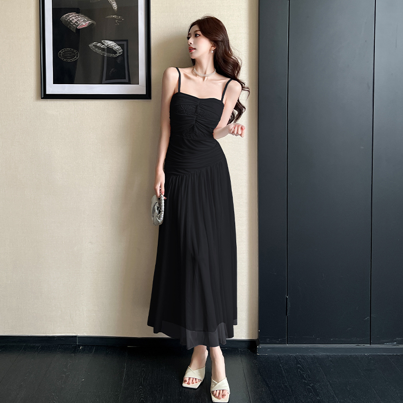 2026 Spring Summer Beaded Strapless Bodycon Long Dress for Women - Image 2